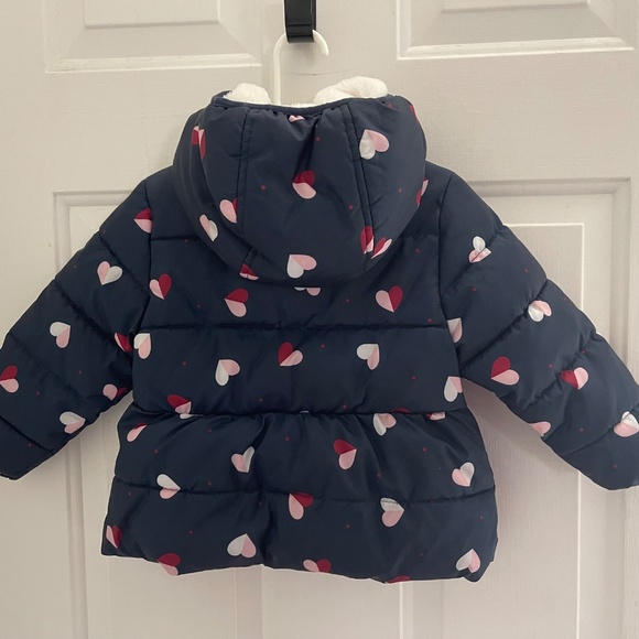 Wonder Nation  Heart Puffer  Jacket Hearts  2T - Picture 11 of 14